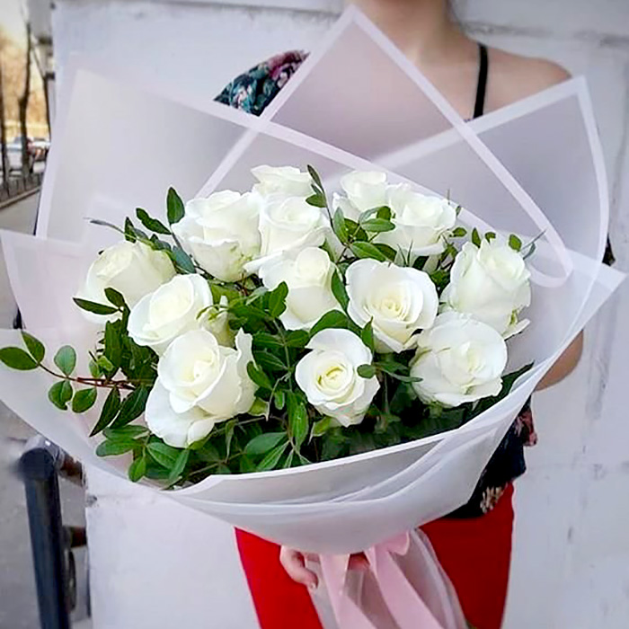 Букет Белые розы