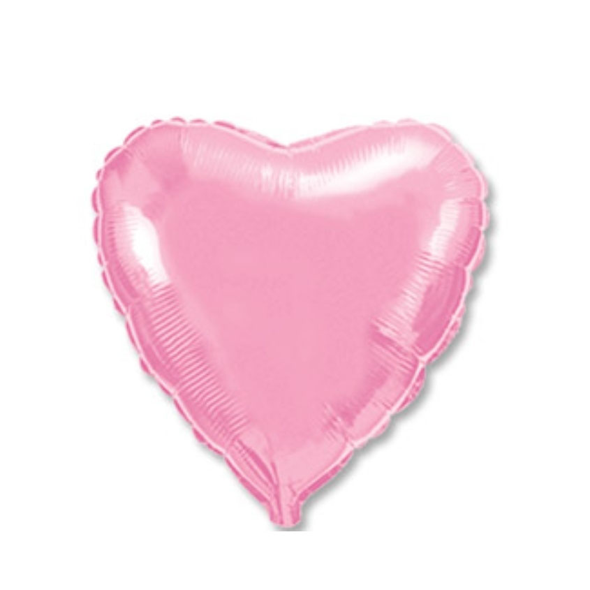 Сердце пастель розовый 1 шт.